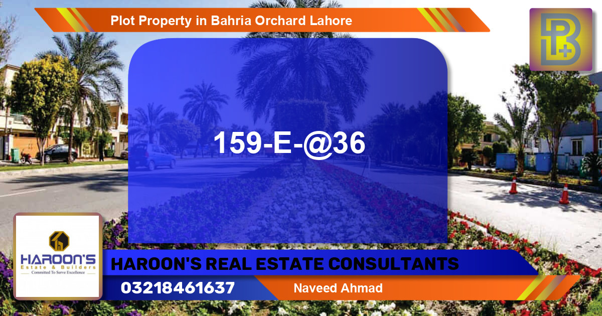 Residential Plot for Sale in Bahria Orchard, Lahore - (BP-60154)