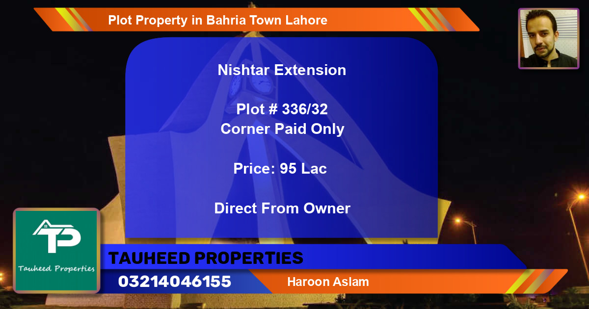 Residential Plot for Sale in Bahria Town, Lahore - (BP-60292)