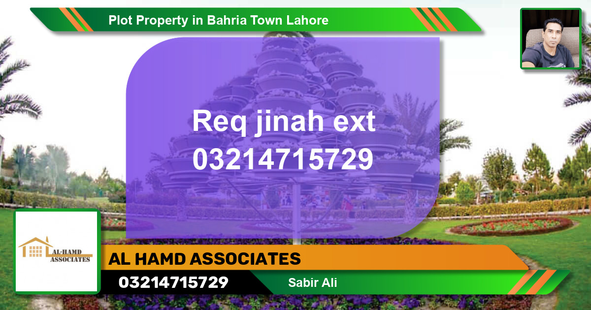 Residential Plot for Sale in Bahria Town, Lahore - (BP-60527)
