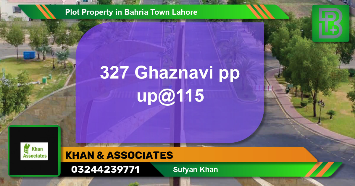 Residential Plot for Sale in Bahria Town, Lahore - (BP-60670)