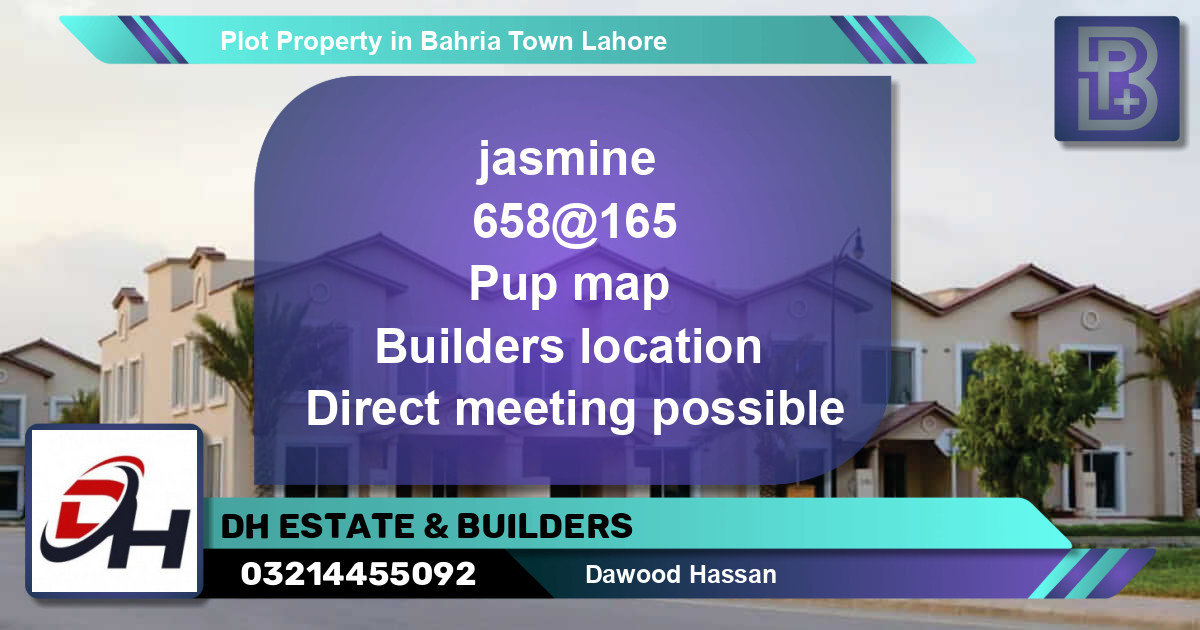 Residential Plot for Sale in Bahria Town, Lahore - (BP-60722)