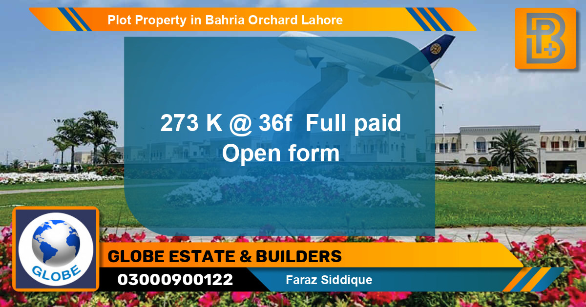 Residential Plot for Sale in Bahria Orchard, Lahore - (BP-60770)