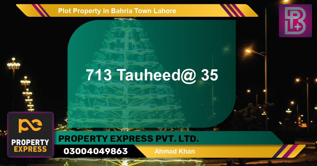 Residential Plot for Sale in Bahria Town, Lahore - (BP-60874)