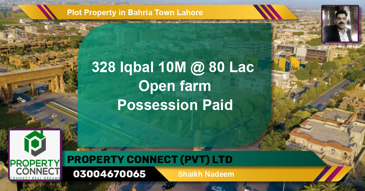 Residential Plot for Sale in Bahria Town, Lahore - (BP-61027)