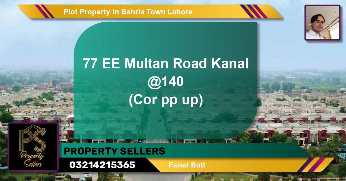 Residential Plot for Sale in Bahria Town, Lahore - (BP-61077)
