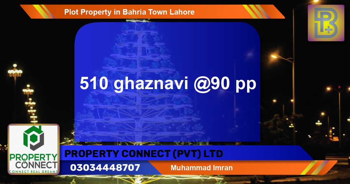Residential Plot for Sale in Bahria Town, Lahore - (BP-61138)