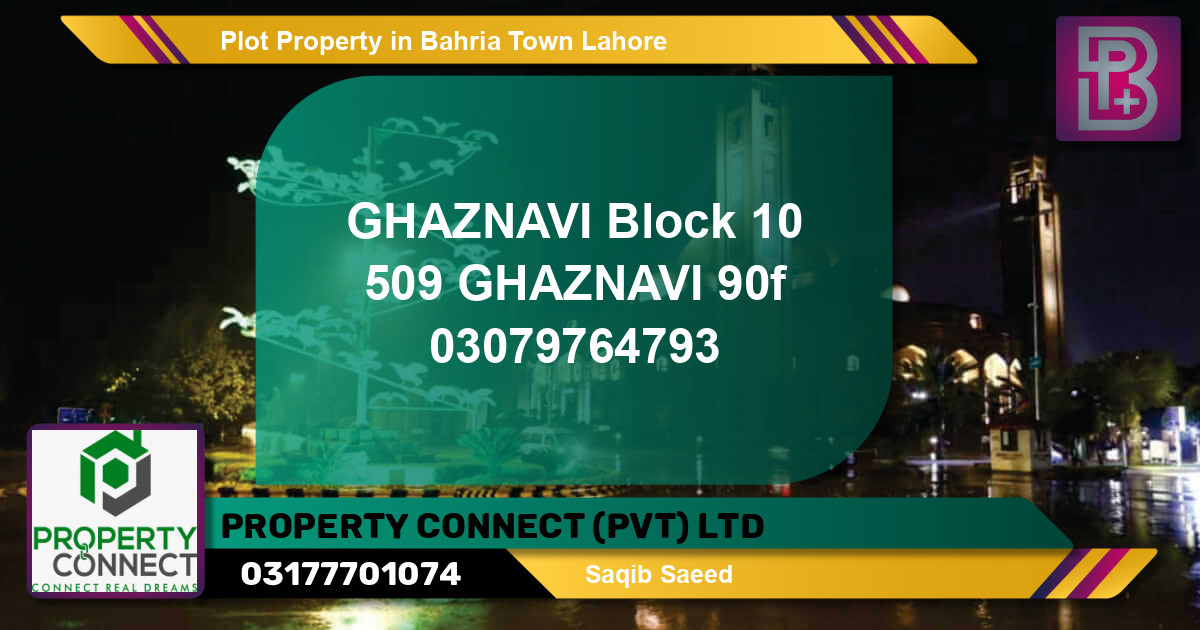 Residential Plot for Sale in Bahria Town, Lahore - (BP-61178)