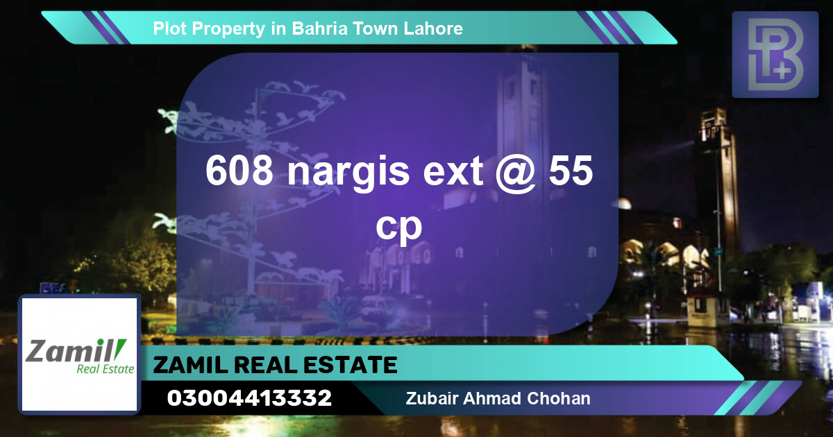 Residential Plot for Sale in Bahria Town, Lahore - (BP-61663)