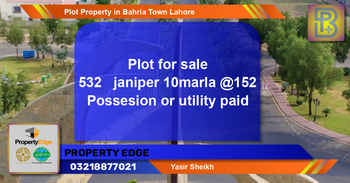 Residential Plot for Sale in Bahria Town, Lahore - (BP-61671)