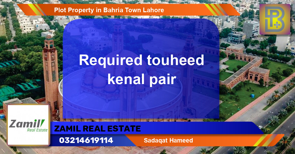 Residential Plot for Sale in Bahria Town, Lahore - (BP-61842)