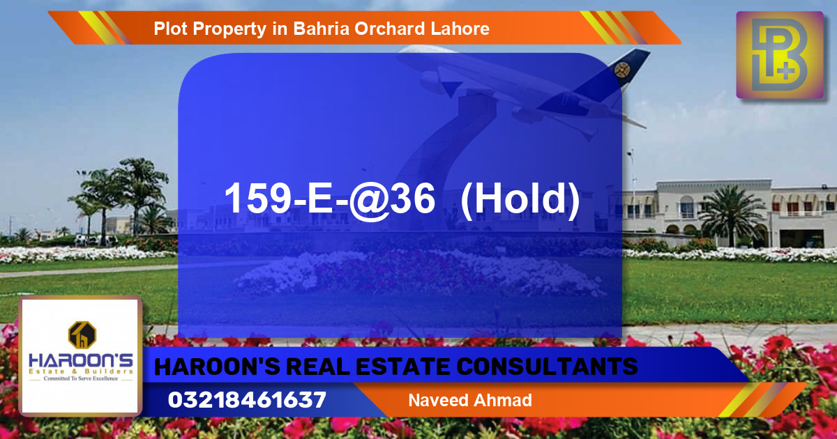 Residential Plot for Sale in Bahria Orchard, Lahore - (BP-61851)