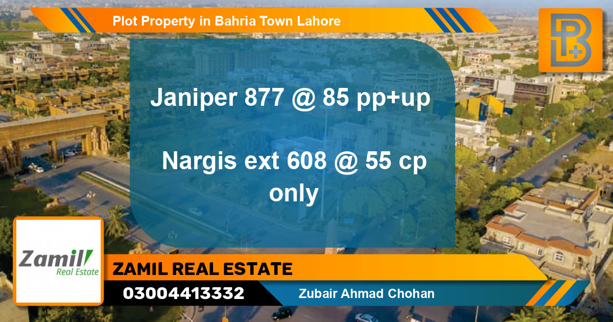 Residential Plot for Sale in Bahria Town, Lahore - (BP-61953)