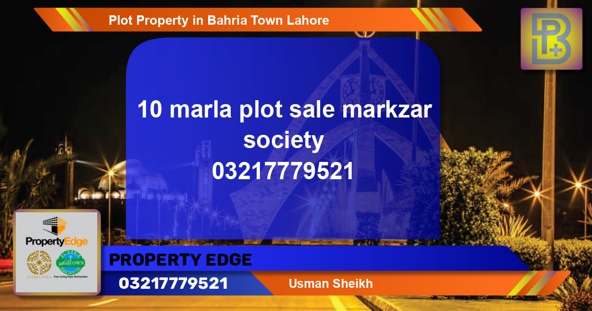 Residential Plot for Sale in Bahria Town, Lahore - (BP-62143)