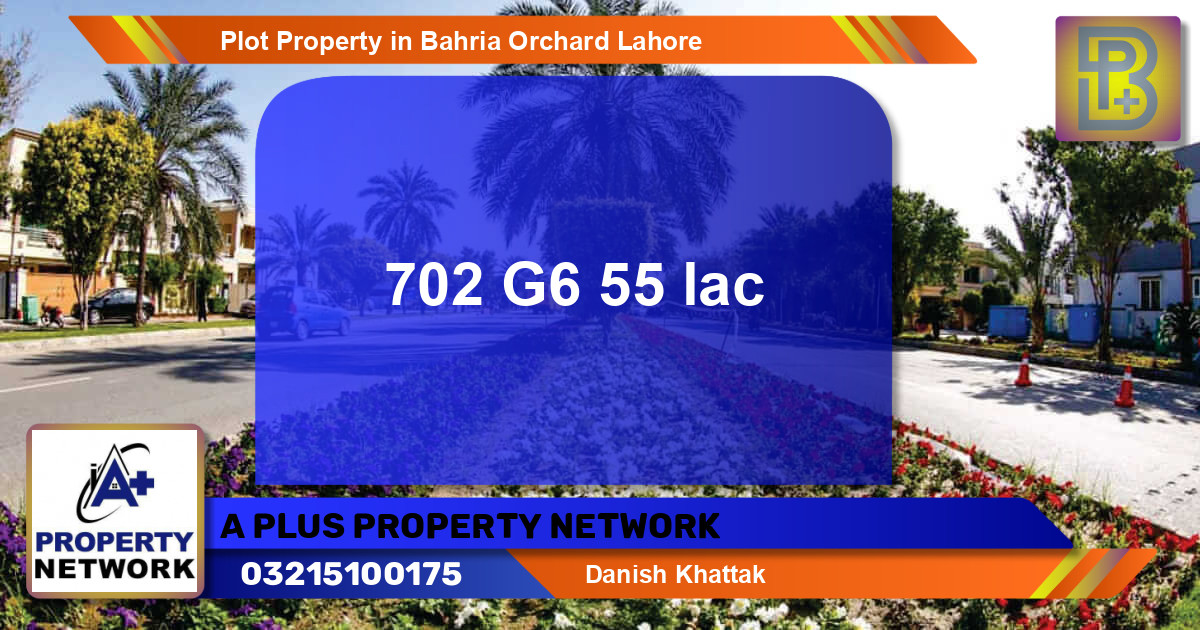 Residential Plot for Sale in Bahria Orchard, Lahore - (BP-62180)