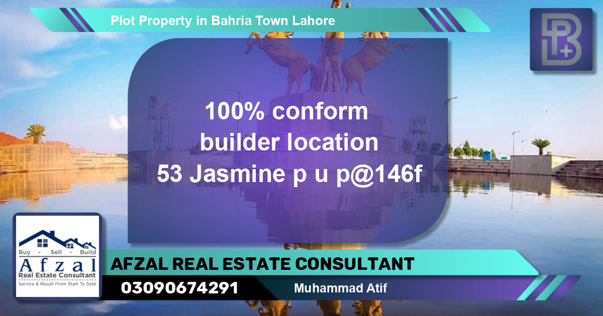 Residential Plot for Sale in Bahria Town, Lahore - (BP-62306)