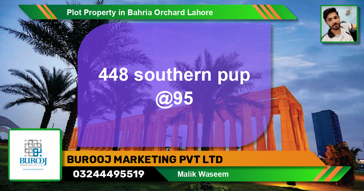 Residential Plot for Sale in Bahria Orchard, Lahore - (BP-62372)