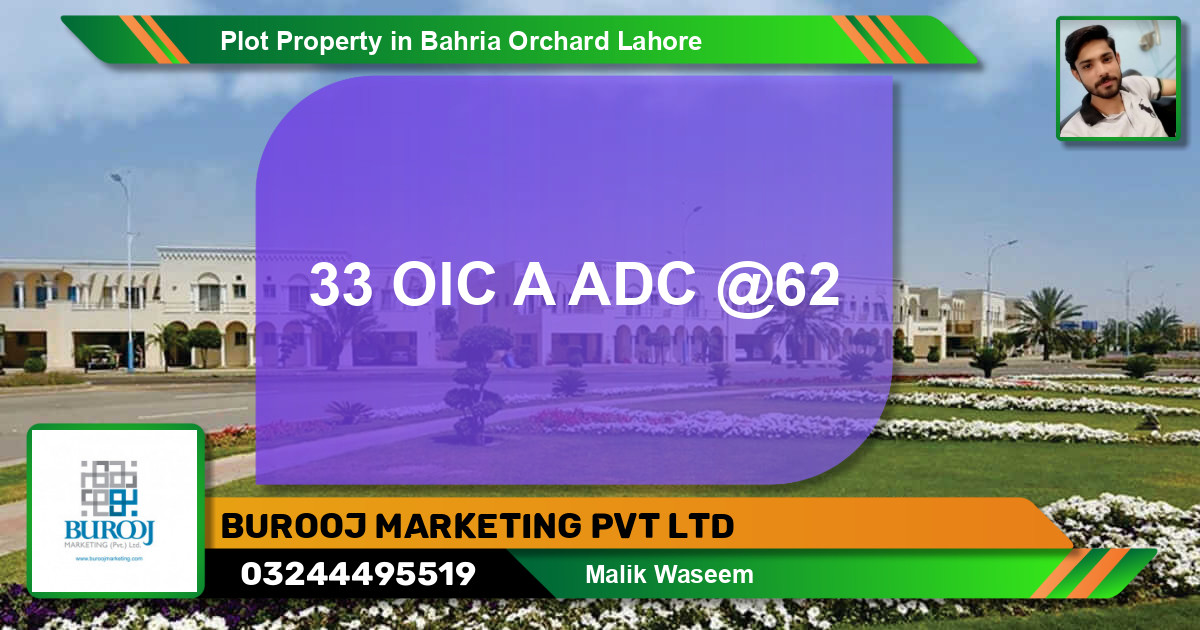 Residential Plot for Sale in Bahria Orchard, Lahore - (BP-62375)