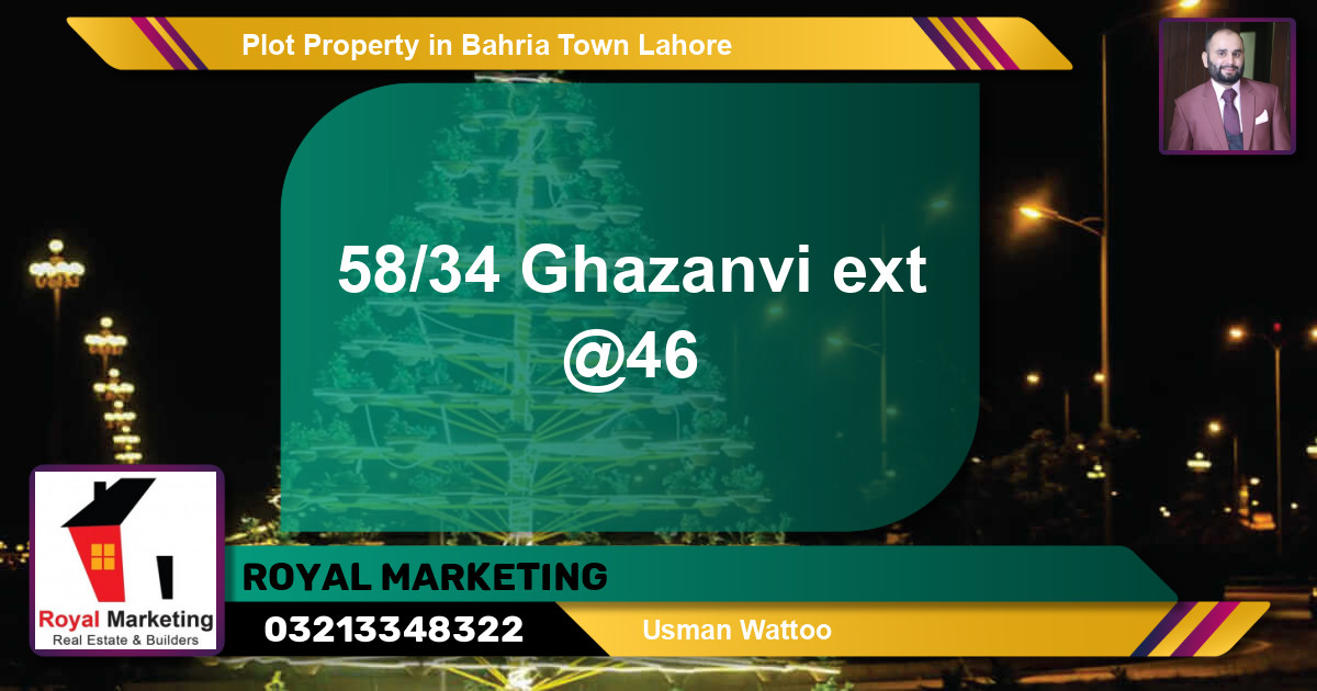 Residential Plot for Sale in Bahria Town, Lahore - (BP-62458)