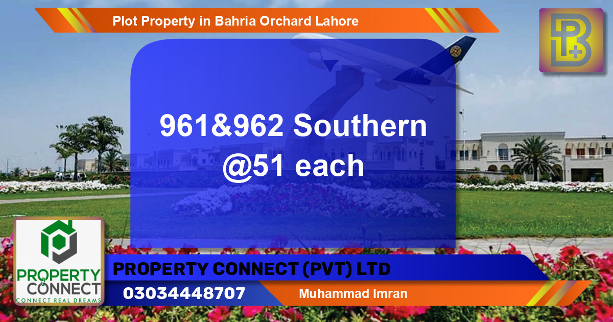 Residential Plot for Sale in Bahria Orchard, Lahore - (BP-62538)