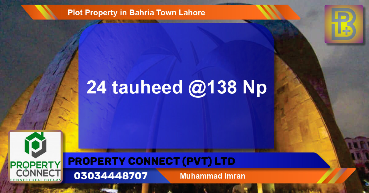 Residential Plot for Sale in Bahria Town, Lahore - (BP-62627)