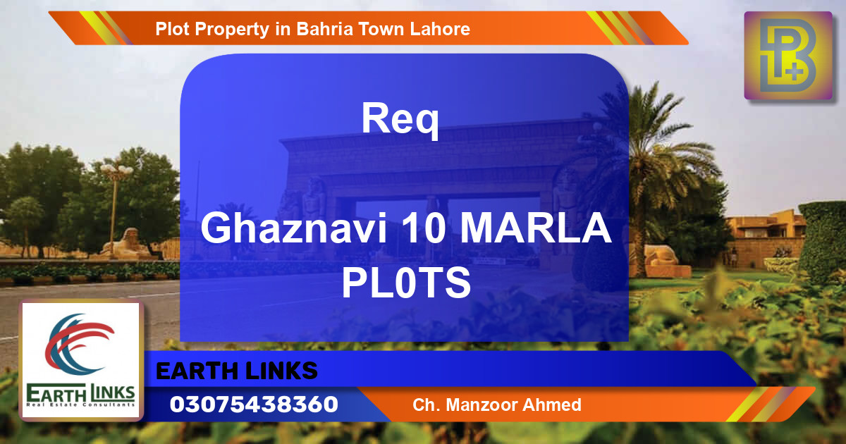 Residential Plot for Sale in Bahria Town, Lahore - (BP-62762)