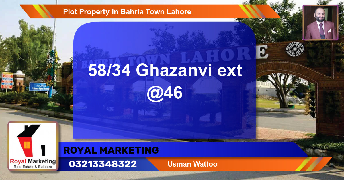 Residential Plot for Sale in Bahria Town, Lahore - (BP-62963)