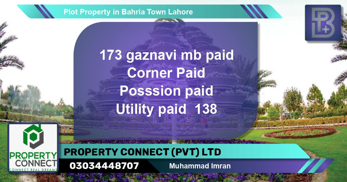 Residential Plot for Sale in Bahria Town, Lahore - (BP-63032)