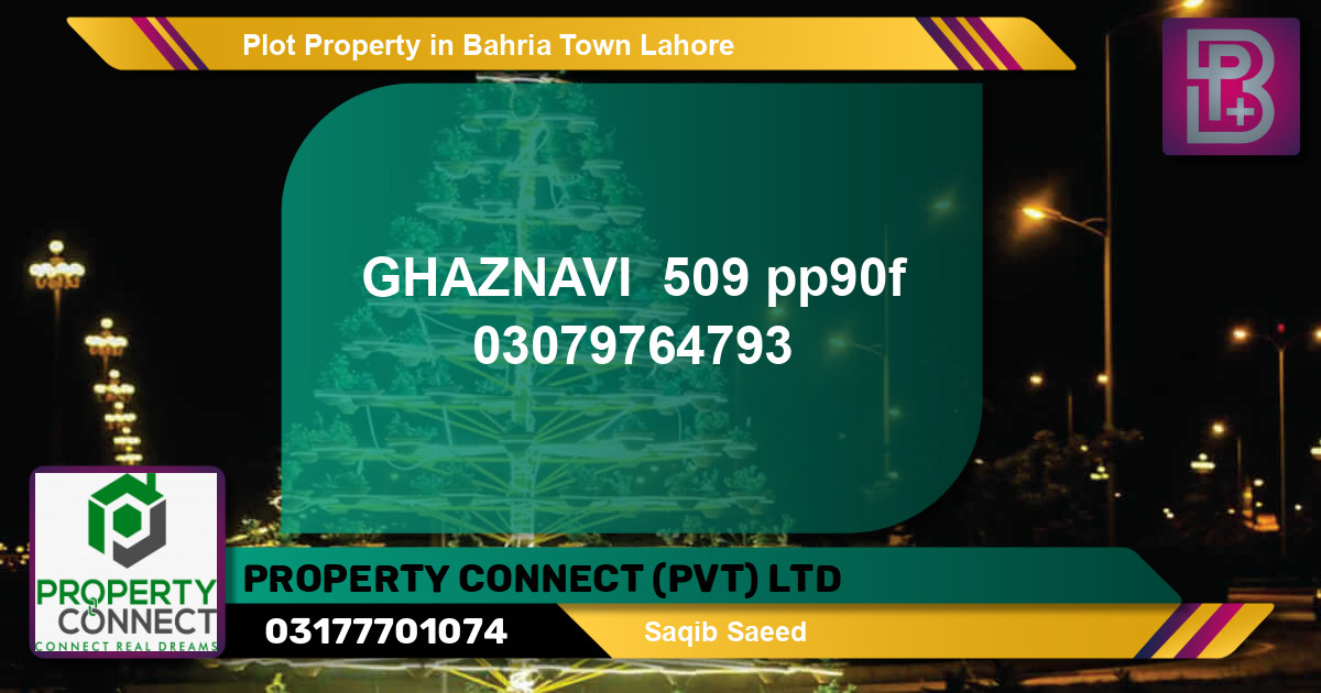 Residential Plot for Sale in Bahria Town, Lahore - (BP-63200)