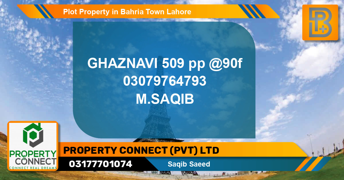 Residential Plot for Sale in Bahria Town, Lahore - (BP-63203)