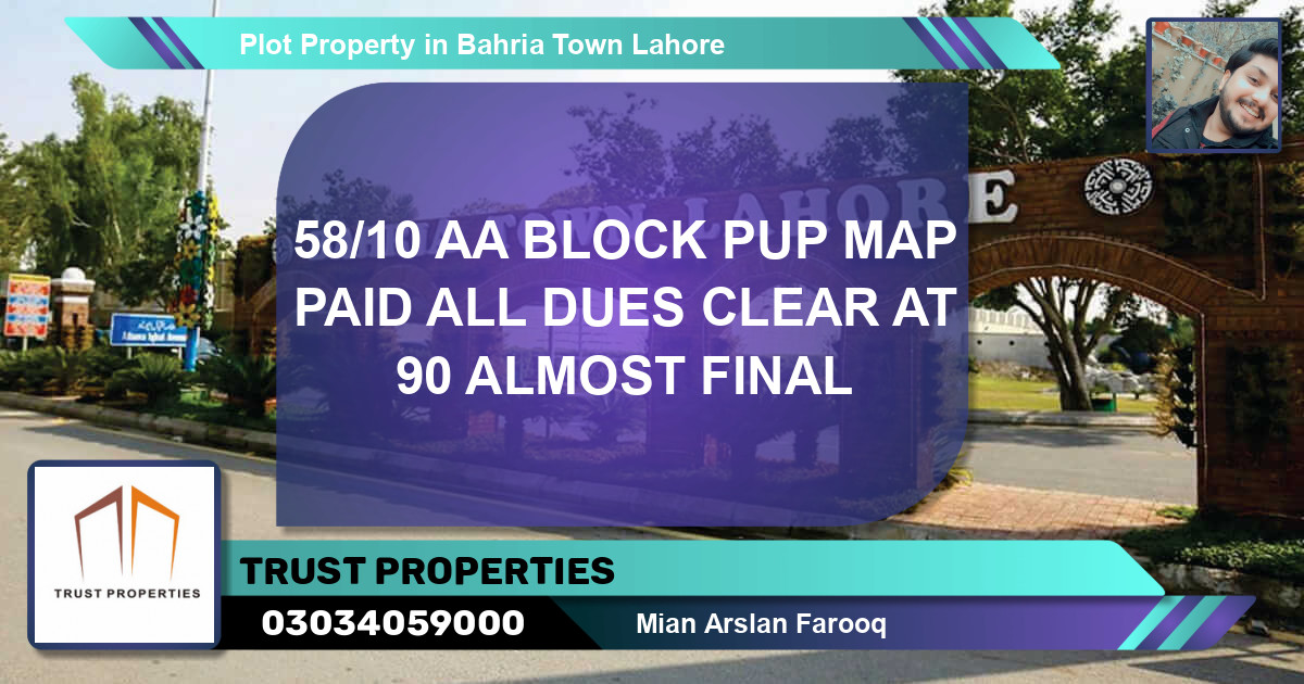 Residential Plot for Sale in Bahria Town, Lahore - (BP-63365)