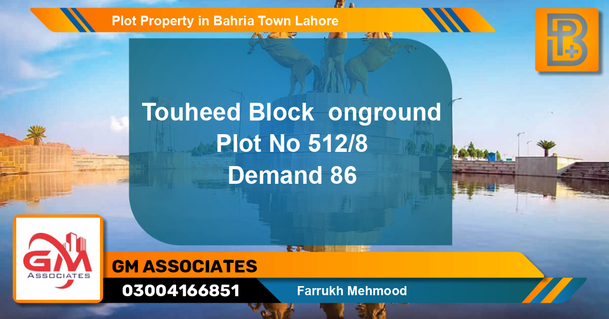 Residential Plot for Sale in Bahria Town, Lahore - (BP-63534)