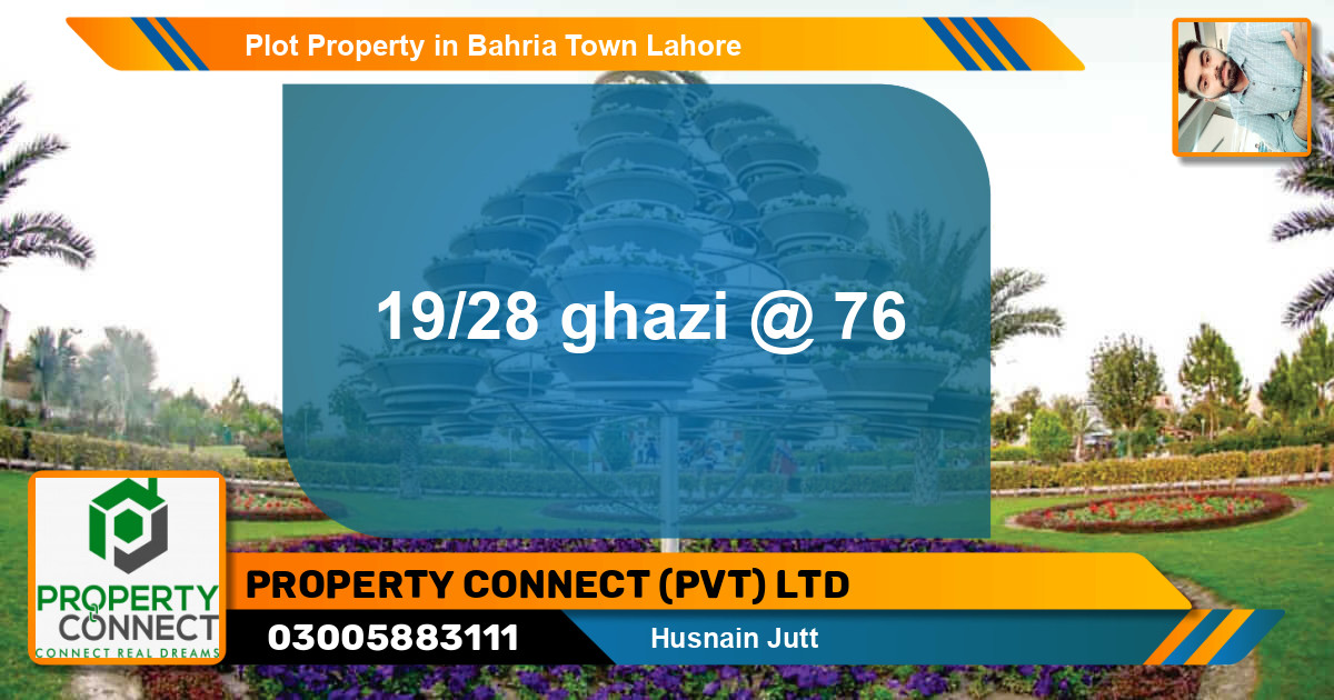 Residential Plot for Sale in Bahria Town, Lahore - (BP-63723)
