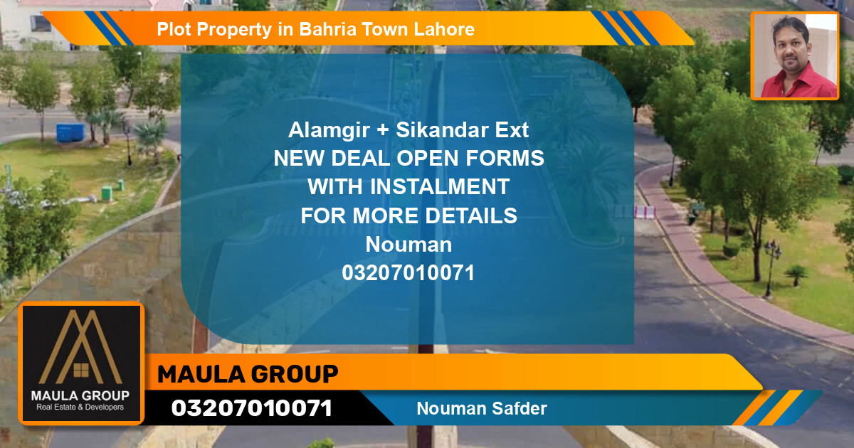 Residential Plot for Sale in Bahria Town, Lahore - (BP-63772)