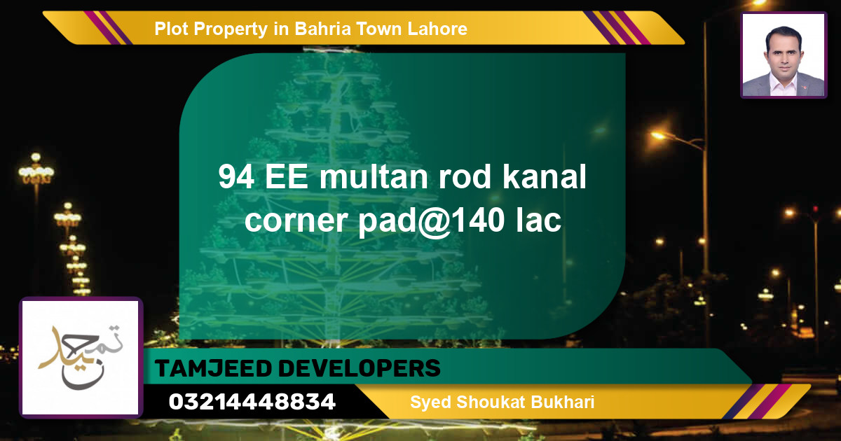 Residential Plot for Sale in Bahria Town, Lahore - (BP-63944)