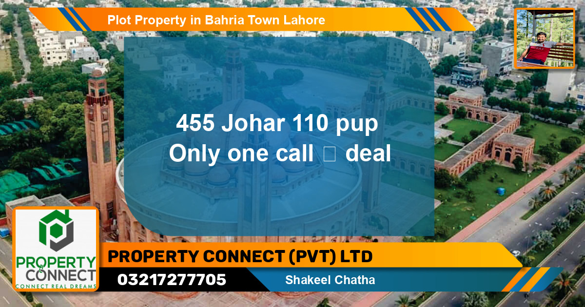 Residential Plot for Sale in Bahria Town, Lahore - (BP-63973)