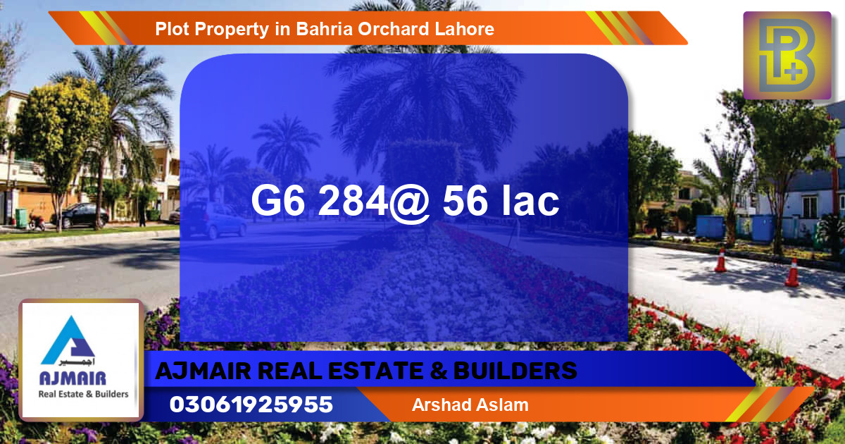 Residential Plot for Sale in Bahria Orchard, Lahore - (BP-64132)