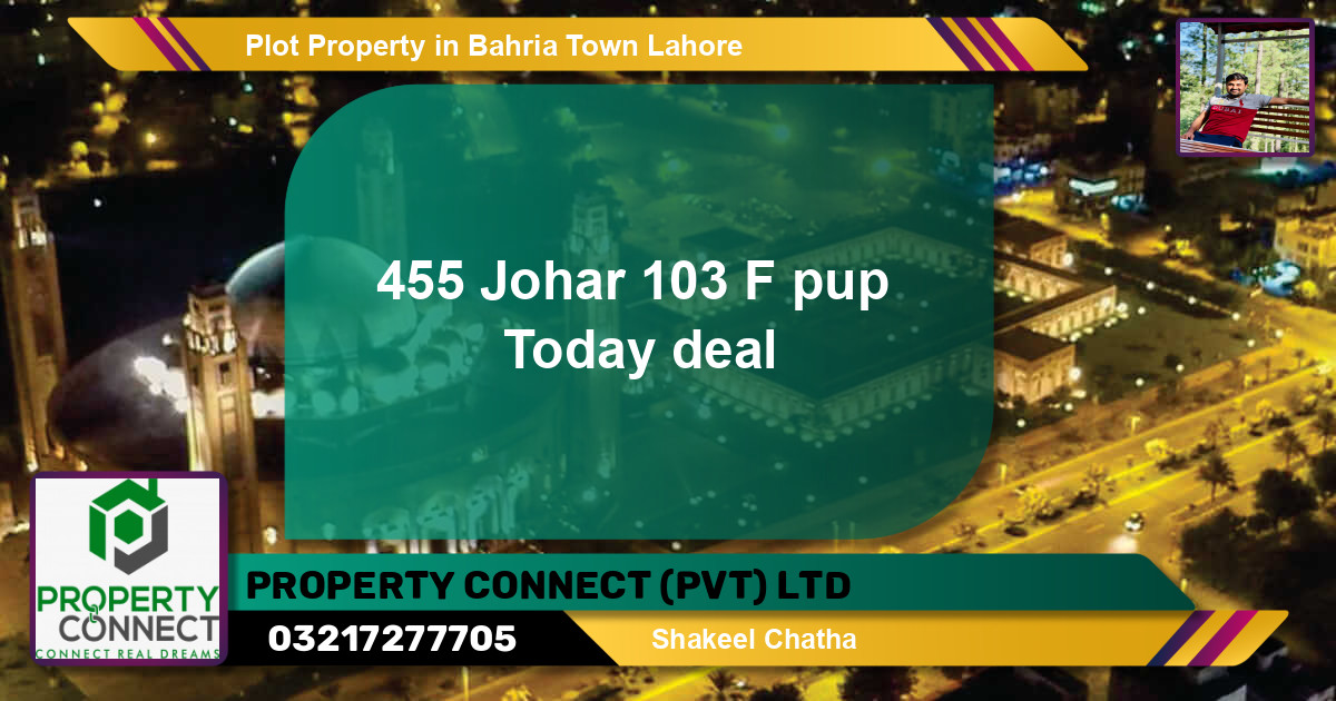 Residential Plot for Sale in Bahria Town, Lahore - (BP-64164)