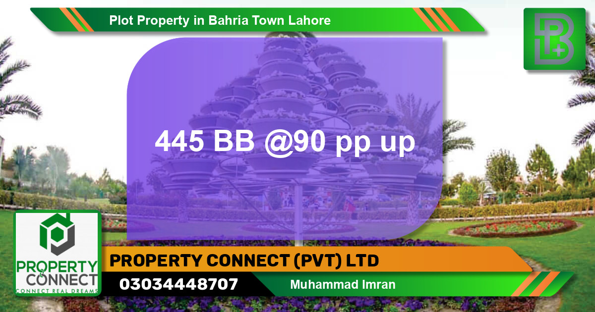 Residential Plot for Sale in Bahria Town, Lahore - (BP-64267)