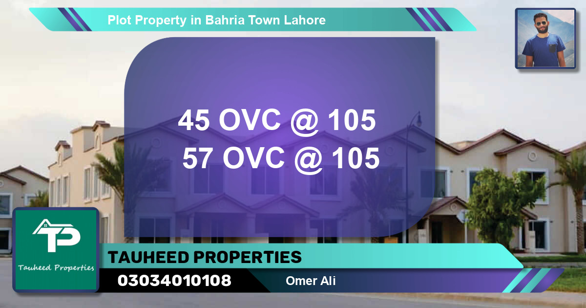 Residential Plot for Sale in Bahria Town, Lahore - (BP-64420)