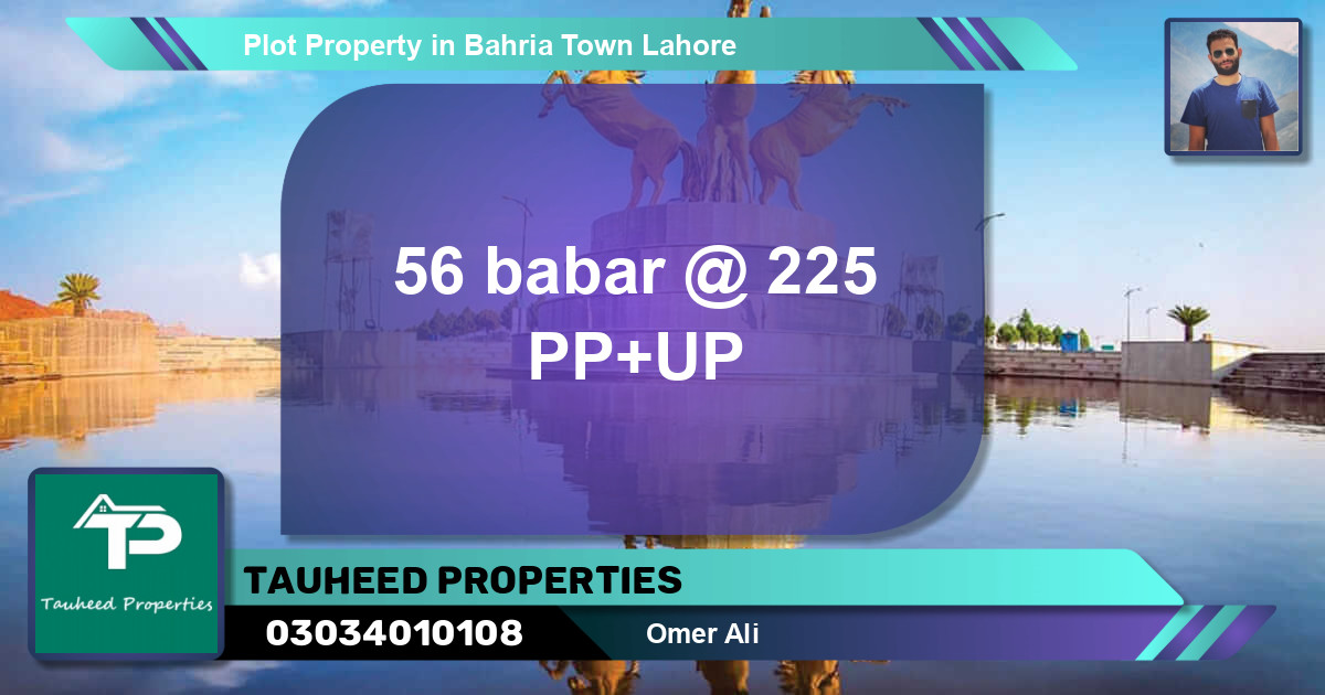 Residential Plot for Sale in Bahria Town, Lahore - (BP-64471)