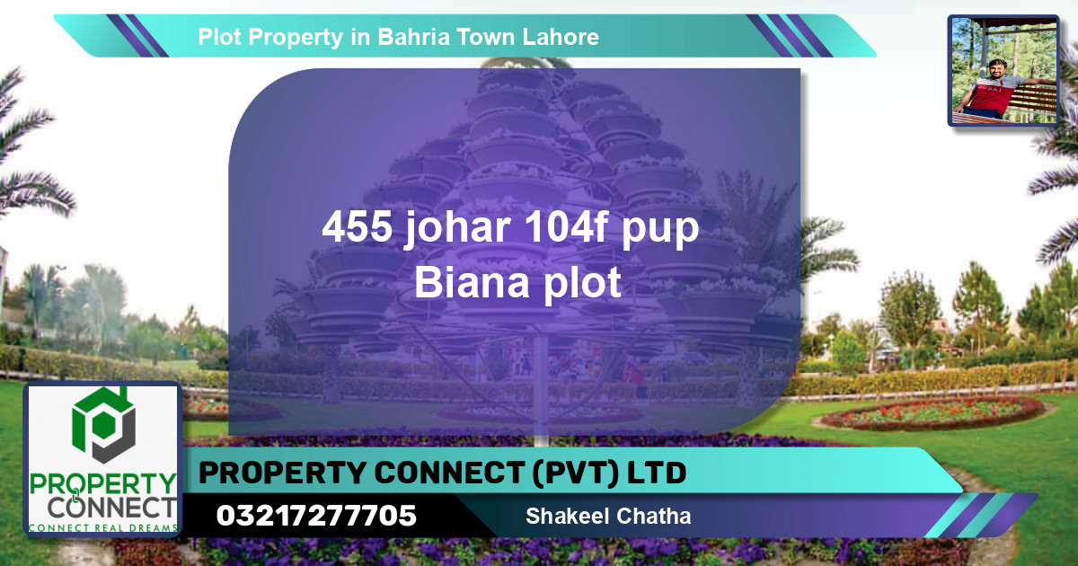 Residential Plot for Sale in Bahria Town, Lahore - (BP-64626)