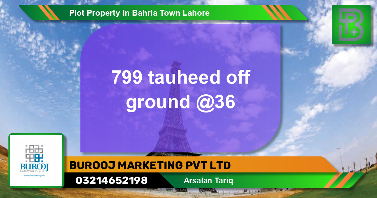 Residential Plot for Sale in Bahria Town, Lahore - (BP-64821)