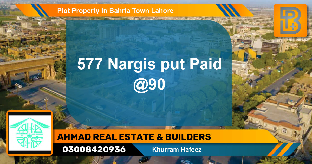 Residential Plot for Sale in Bahria Town, Lahore - (BP-64965)