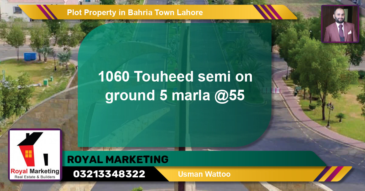 Residential Plot for Sale in Bahria Town, Lahore - (BP-65061)
