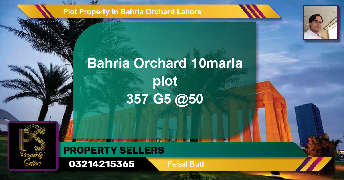 Residential Plot for Sale in Bahria Orchard, Lahore - (BP-65131)