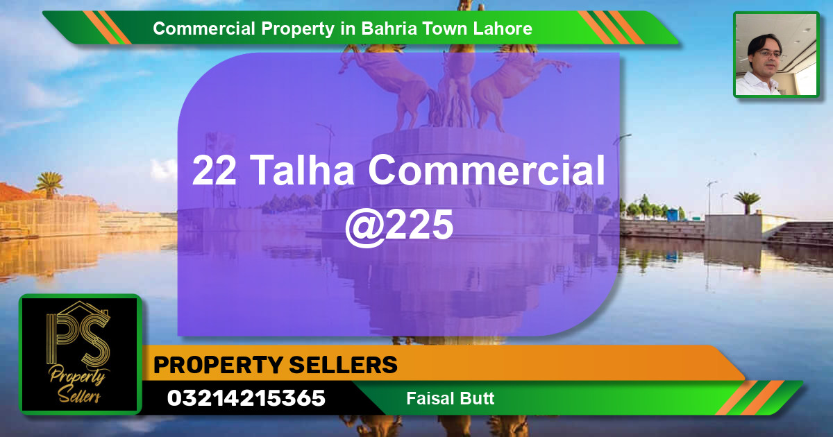 Commercial Property for Sale in Bahria Town, Lahore - (BP-65193)