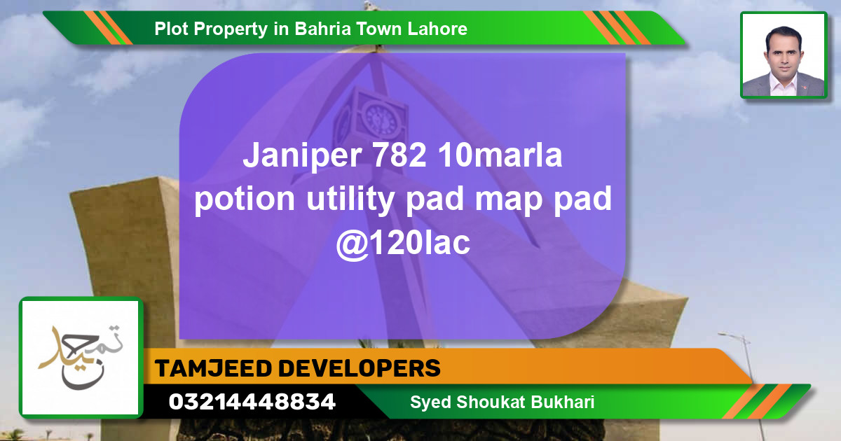 Residential Plot for Sale in Bahria Town, Lahore - (BP-65195)