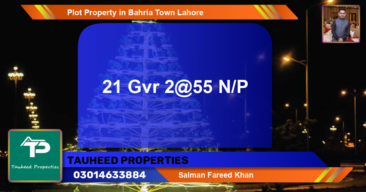 Residential Plot for Sale in Bahria Town, Lahore - (BP-65271)