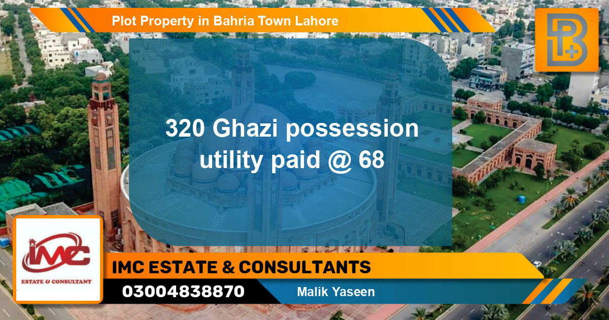 Residential Plot for Sale in Bahria Town, Lahore - (BP-65419)