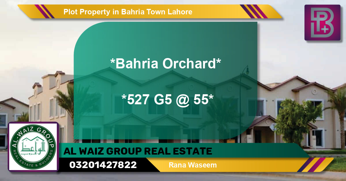 Residential Plot for Sale in Bahria Town, Lahore - (BP-65726)